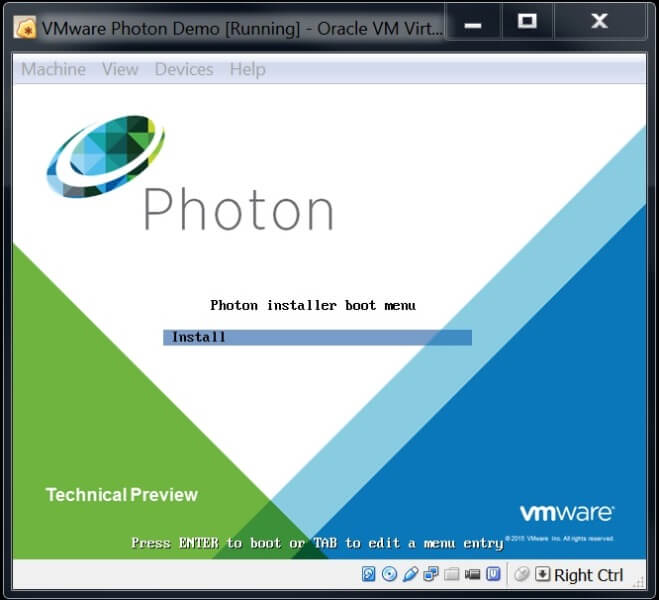 Vmware photon os что это